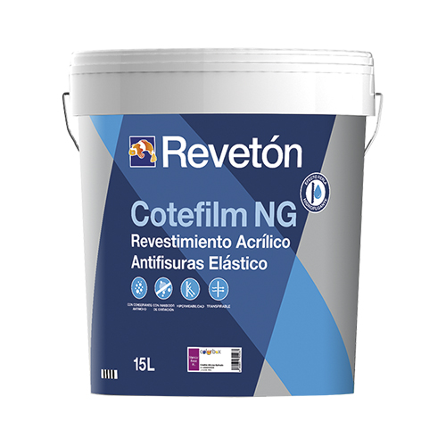 REVETÓN COTEFILM NG LISO SATINADO 15 LITROS