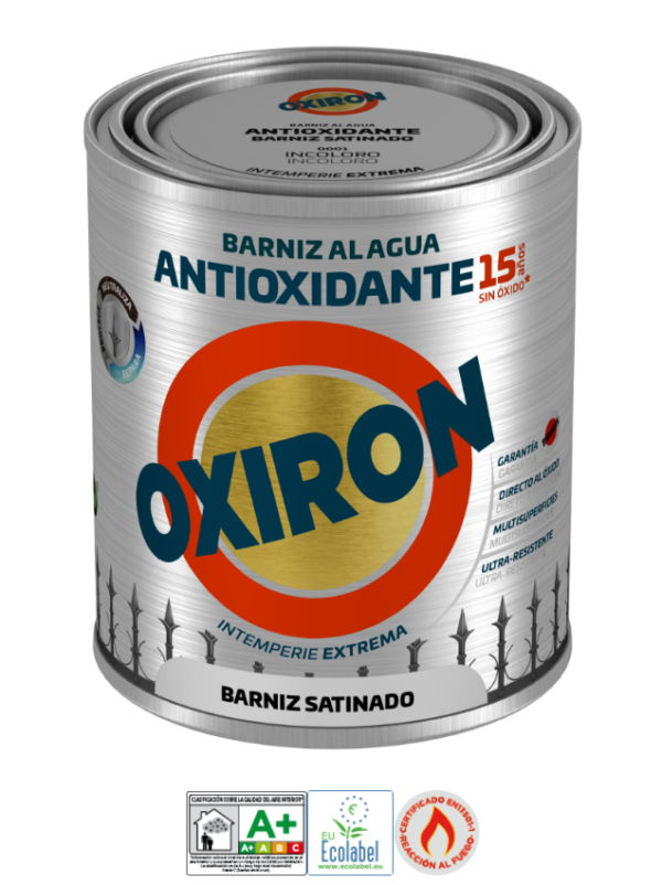 OXIRON BARNIZ ANTIOXIDANTE AL AGUA 750ML